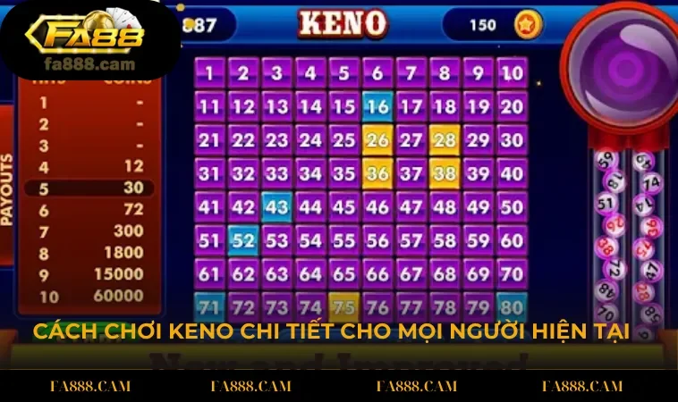 cach choi keno huong dan Cách chơi Keno chi tiết cho mọi người hiện tại